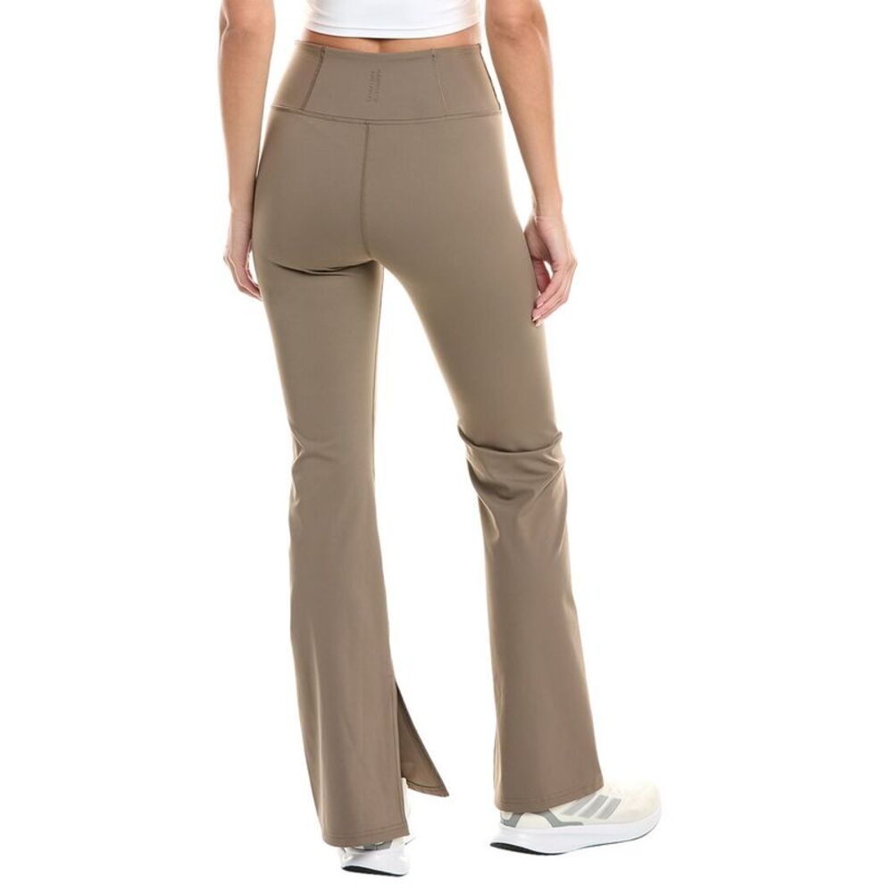 Spiritual Gangster Womens  Olympia Slit Pant, Brown - Picture 2 of 3